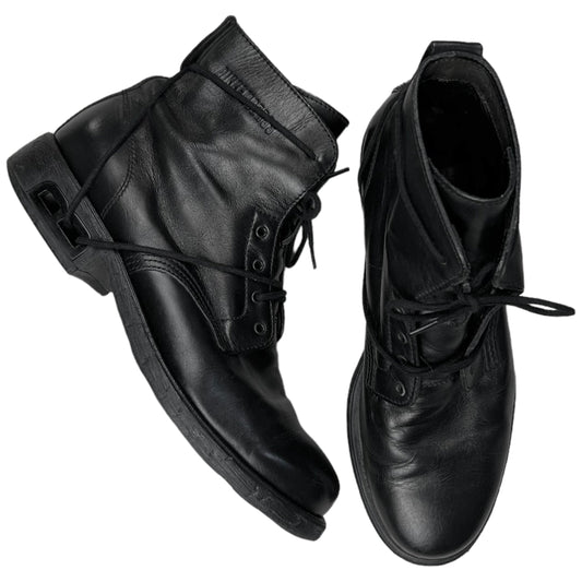 Dirk Bikkembergs Heel Lace Combat Boots