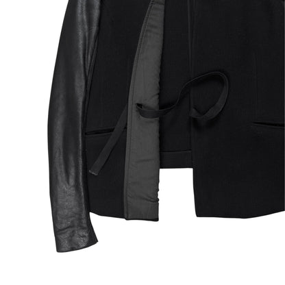 Rick Owens Strapped Leather Sleeve Stag Jacket - AW08