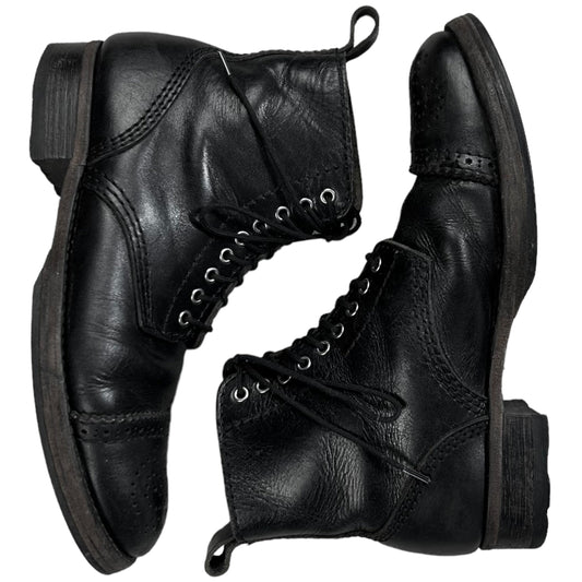 Comme des Garcons Homme Perforated Combat Boots