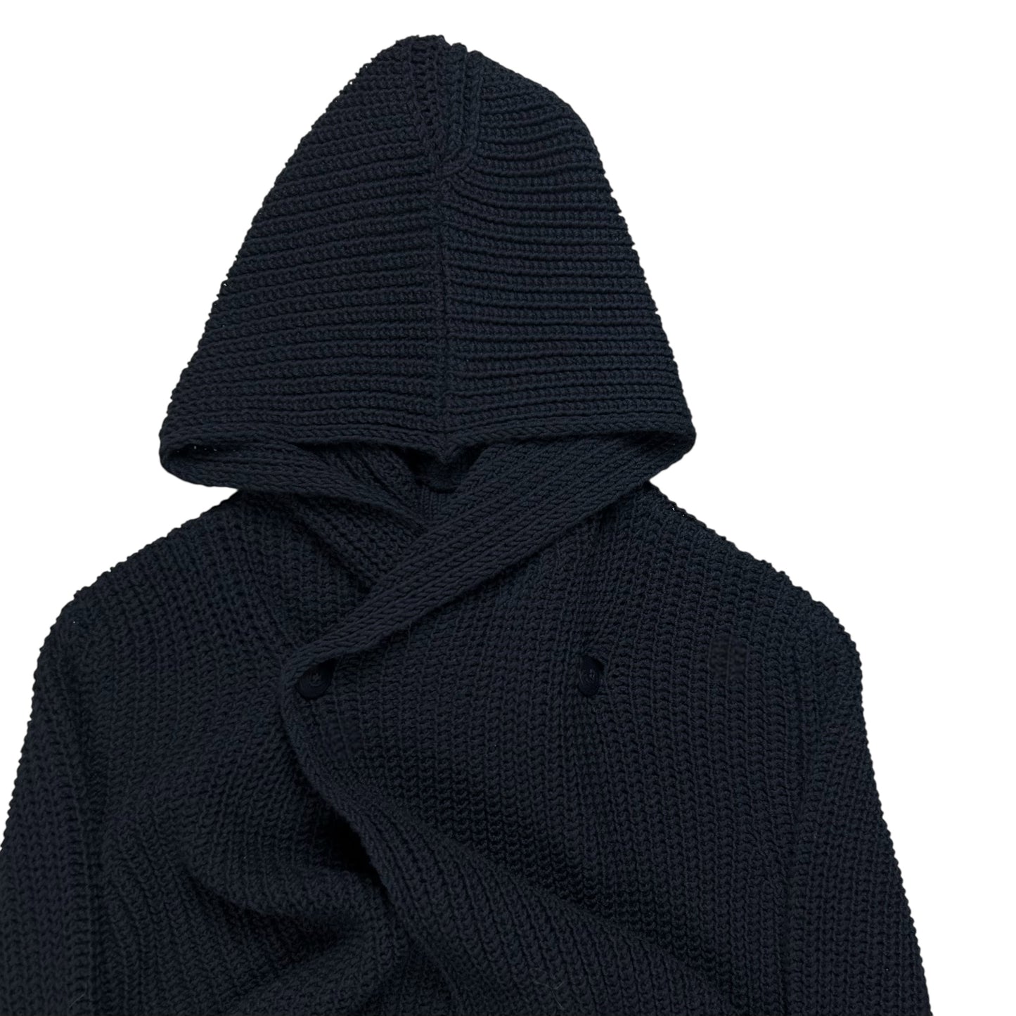 Rick Owens Sphinx Hooded Knit Cardigan - AW15
