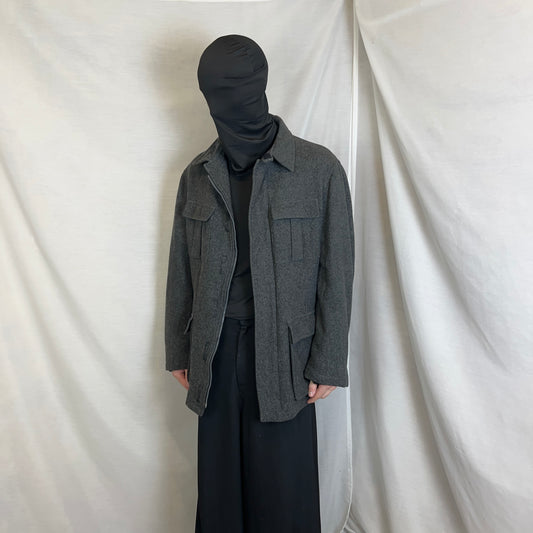 Prada Velco Officer Wool Jacket