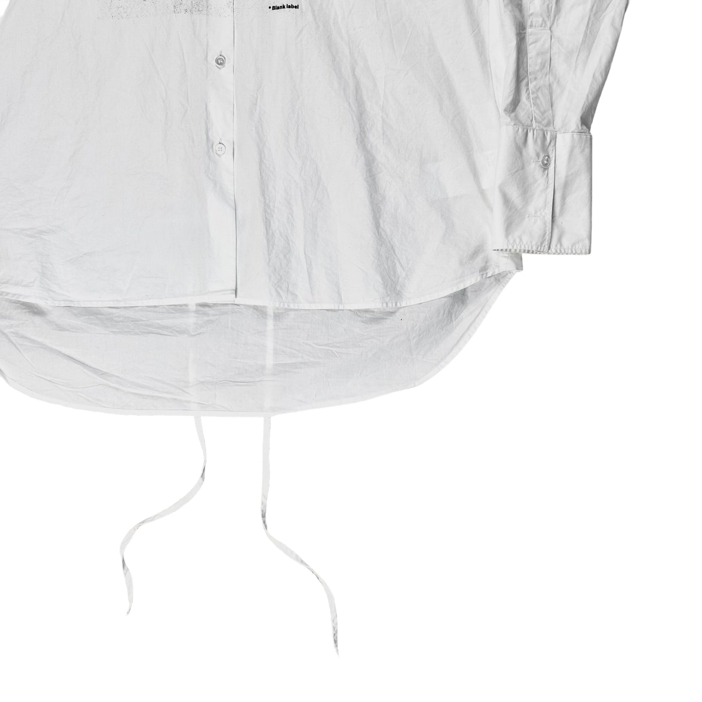 MM6 Maison Margiela Label Declaration Shirt - SS21