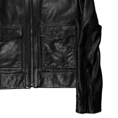 Givenchy Moto Cafe Leather Jacket - AW13