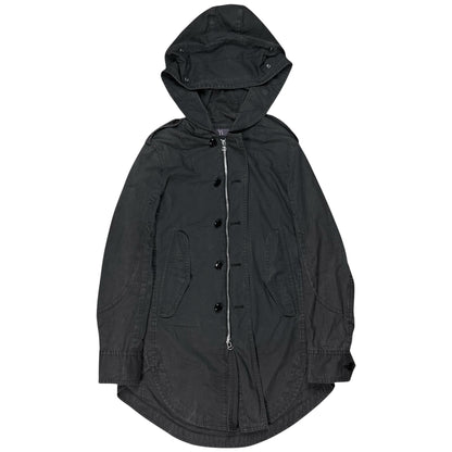Y’s by Yohji Yamamoto Distressed Hooded Field Jacket - AW04