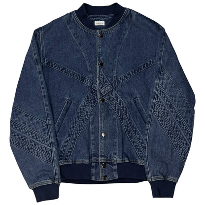 Stefan Cooke Quilted Denim Bomber Jacket - AW21