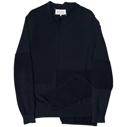 Maison Margiela Patchwork Dual Texture Sweater - SS16