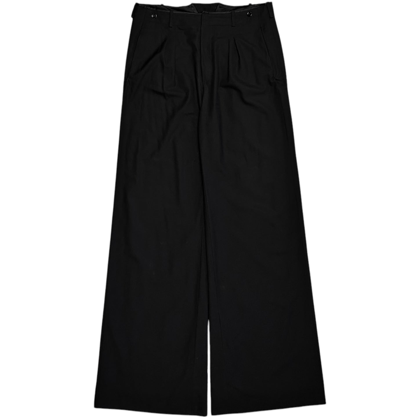 Balenciaga Flared Back Strap Trousers - AW08