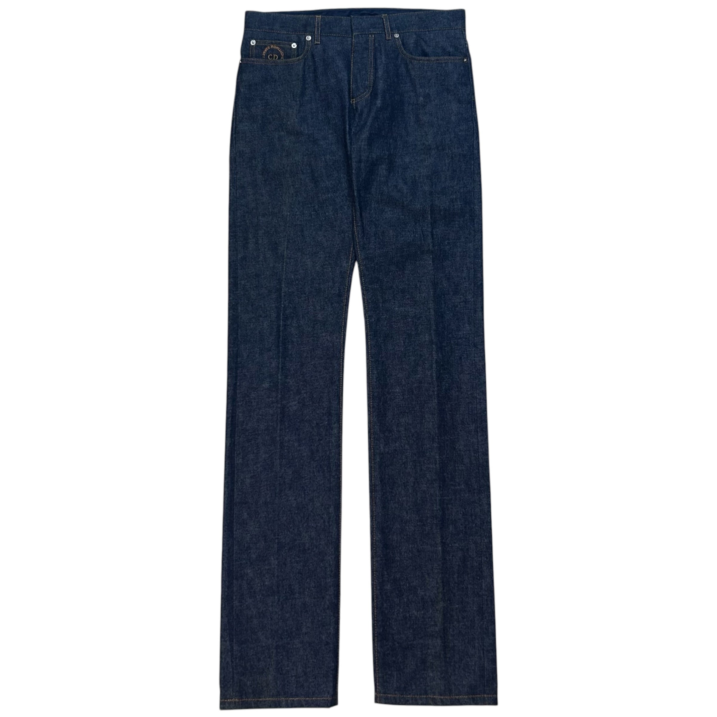 パンツ dior homme denim 27 Dior Homme Pocket Embroidery Slim Raw Jeans - AW17 – Vertical Rags