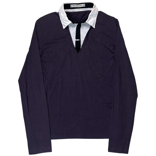 Dirk Bikkembergs Hybrid Button Up Tie Sweater