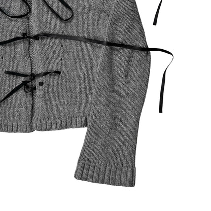 Ann Demeulemeester Multi String Knit Cardigan - AW02