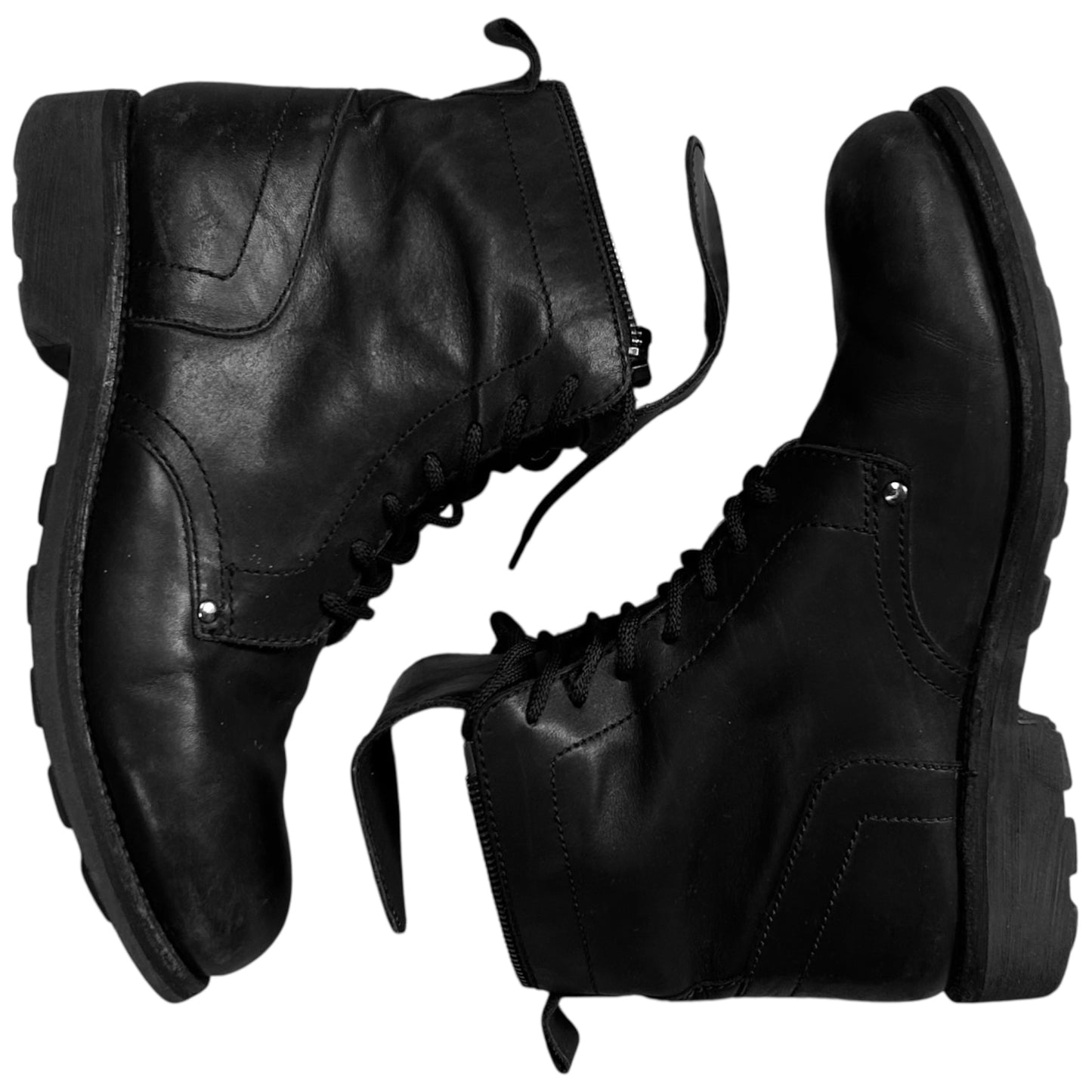 Dirk Bikkembergs Zip Shaft Combat Boots