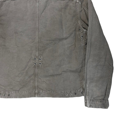 Prada Washed Eylet Work Jacket