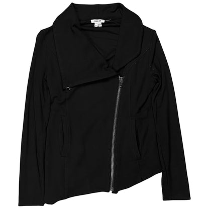 Helmut Lang Asymmetric Drape Collar Rayon Jacket - SS14