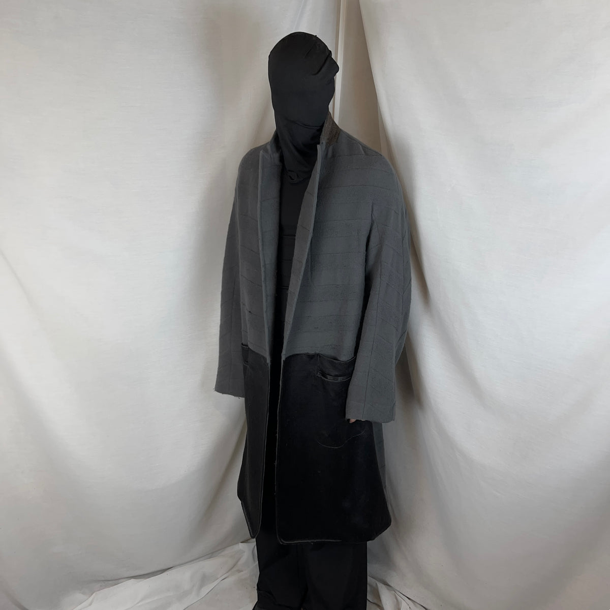 Haider Ackermann Bi-Material Sample Coat - AW18