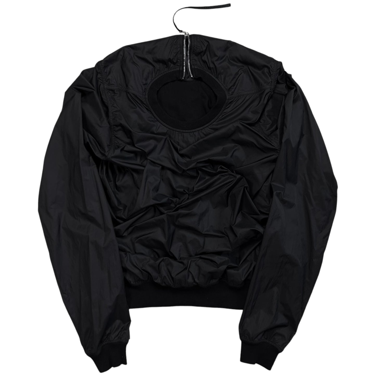 Rick Owens DRKSHDW Double Layered Banana Back Zip Sweater - AW20