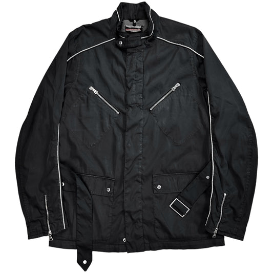 Prada Belted Piping Field Jacket