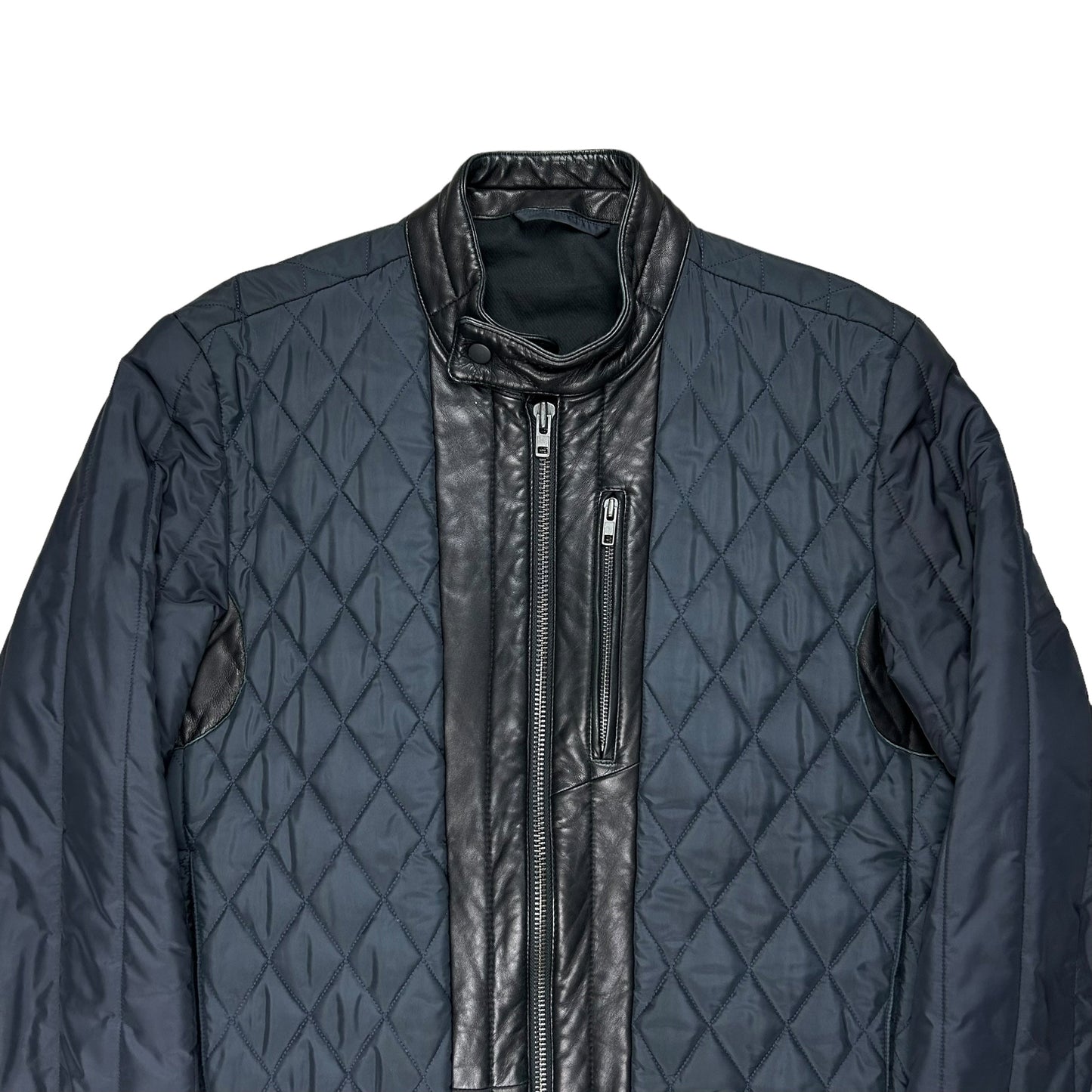 Maison Martin Margiela Hybrid Quilted Leather Bomber Jacket - AW11