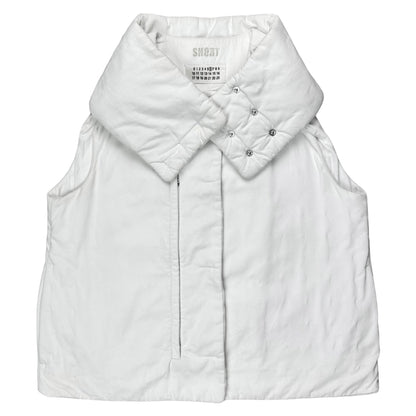 Maison Martin Margiela Cropped Detachable Scarf Vest