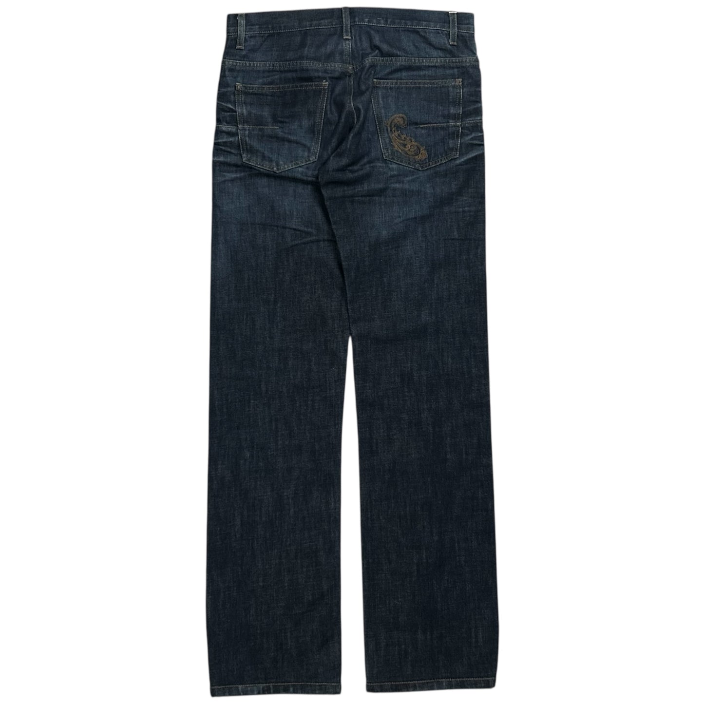 Dior Homme Pocket Tattoo Embroidery Straight Jeans - AW14