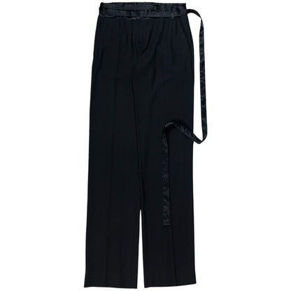Ann Demeulemeester Dual Waistband Bondage Belt Trousers - AW04