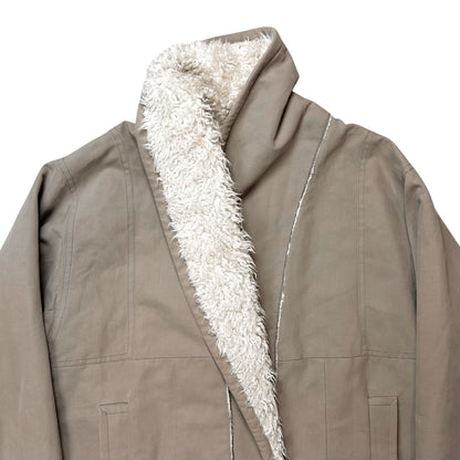 Dries Van Noten Sherpa Collar Coat - AW02