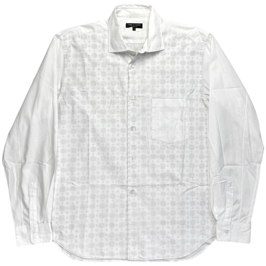 Comme des Garcons Homme Plus Reversed Polka Dot Print Shirt - SS09