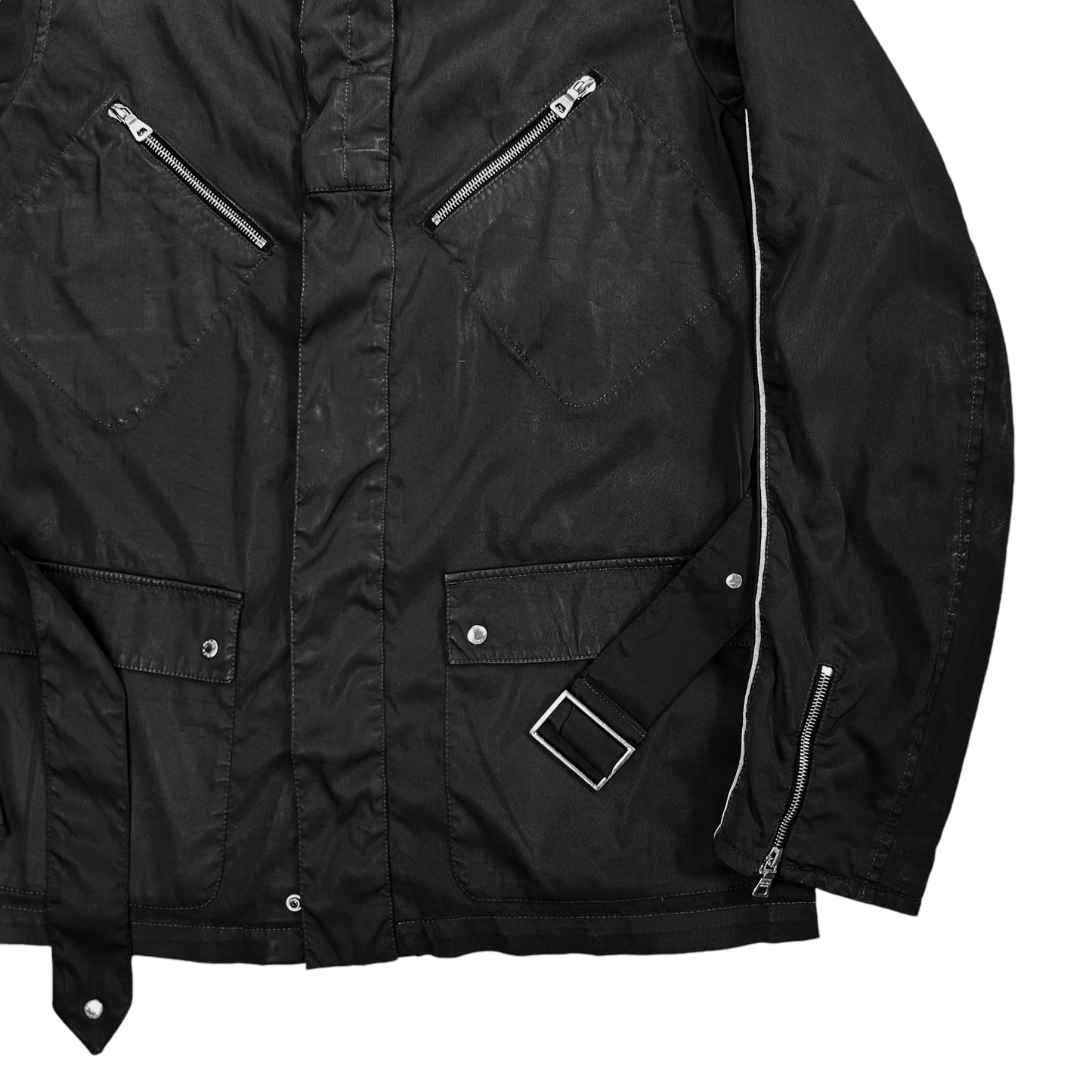 Prada Belted Piping Field Jacket