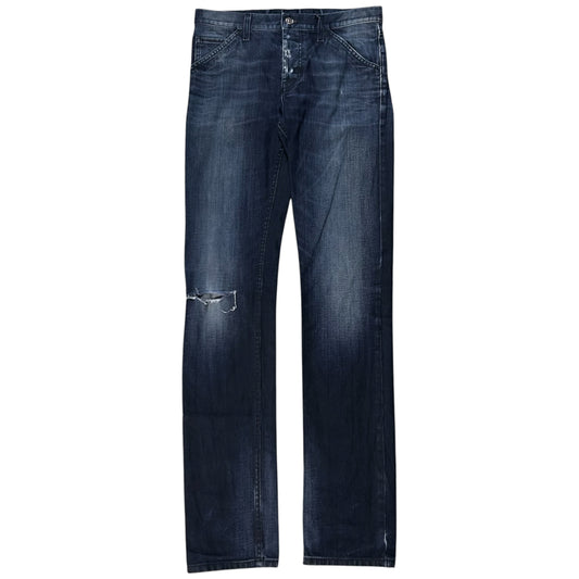 Gucci By Frida Giannini Blow Out Dark Wash Skinny Jeans - 2010s