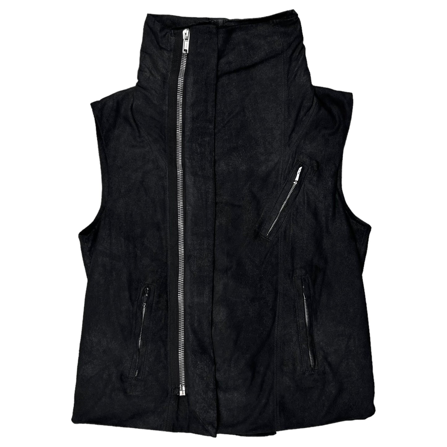 Rick Owens Naska Blistered Lamb Leather Vest - SS12