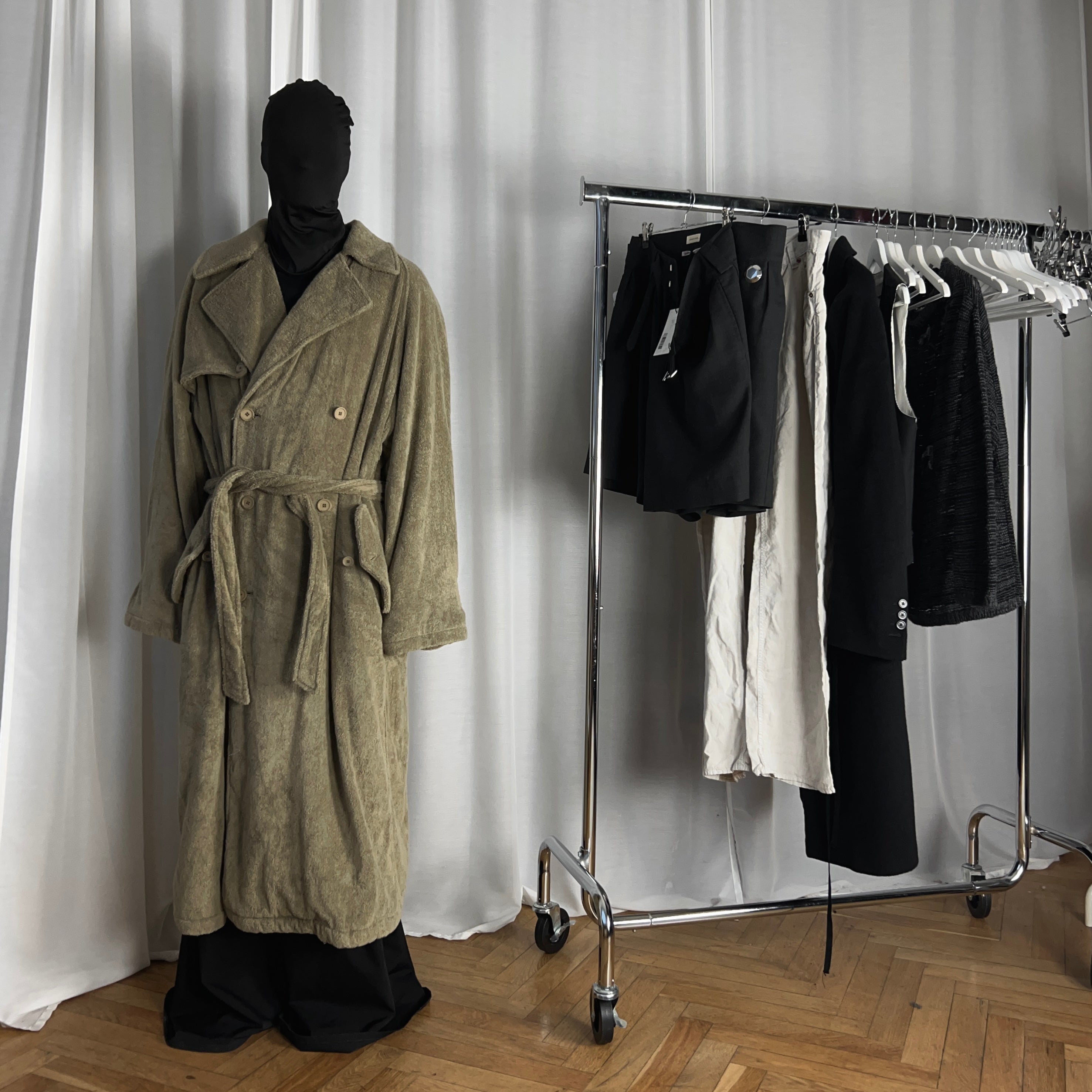 Balenciaga Towel Trench Coat - AW22 – Vertical Rags