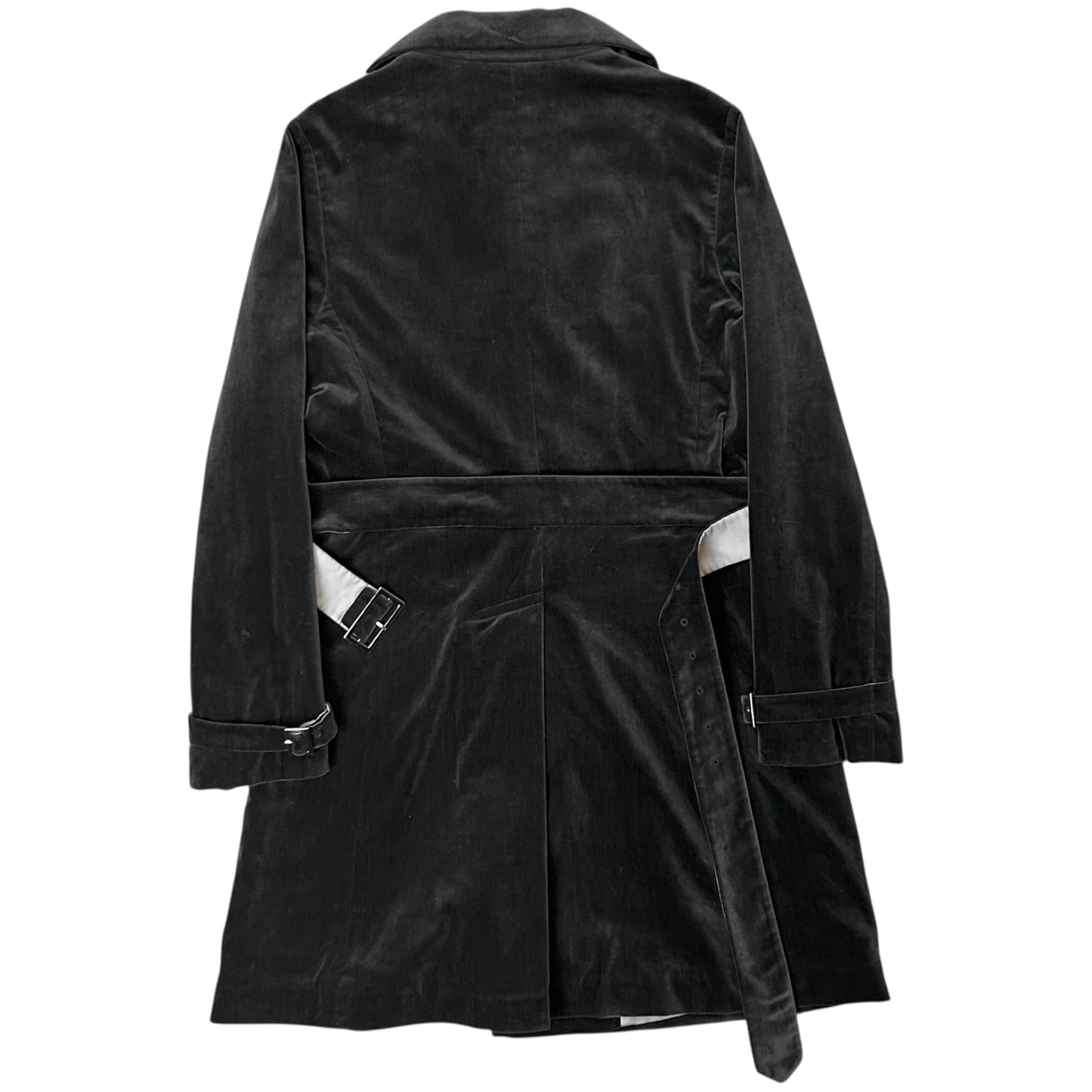 Jil Sander Multi Belted Velvet Coat