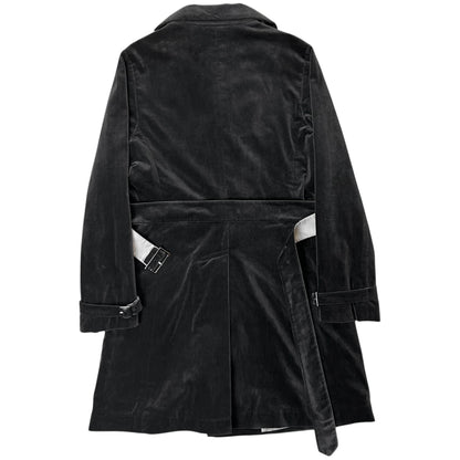 Jil Sander Multi Belted Velvet Coat