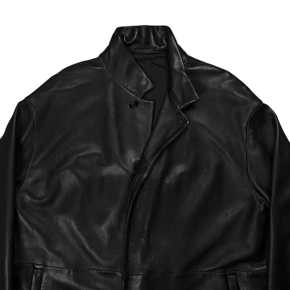 Jil Sander Faux Leather Car Coat - AW12
