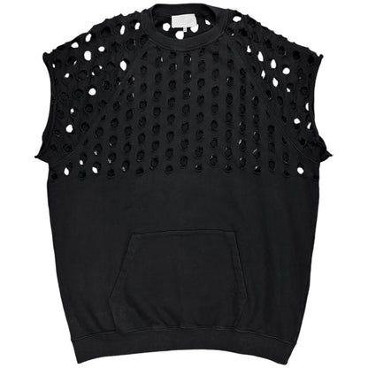 Maison Margiela Punched Hole Sleeveless Sweater - SS20