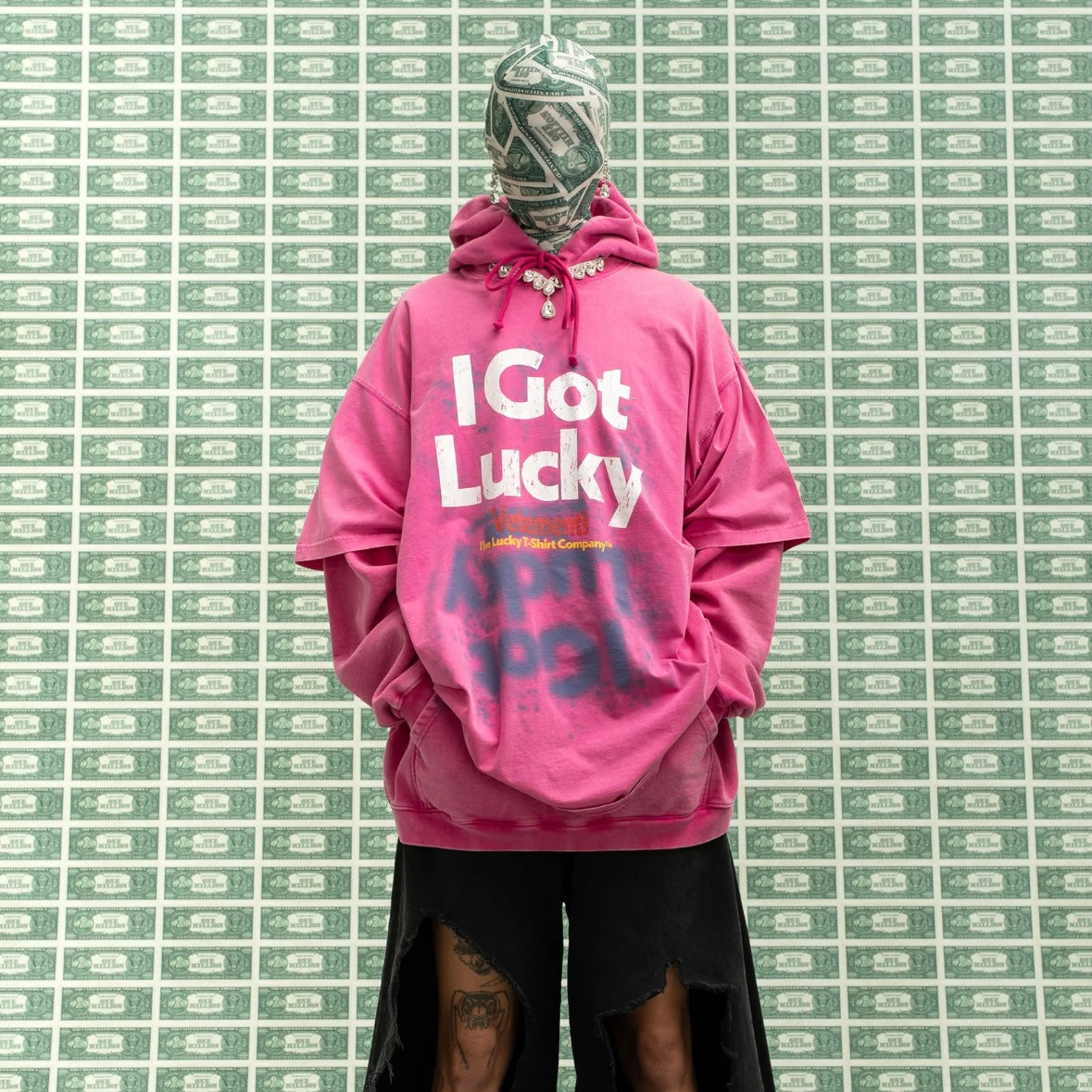 Vetements I Got Lucky Hoodie - AW22