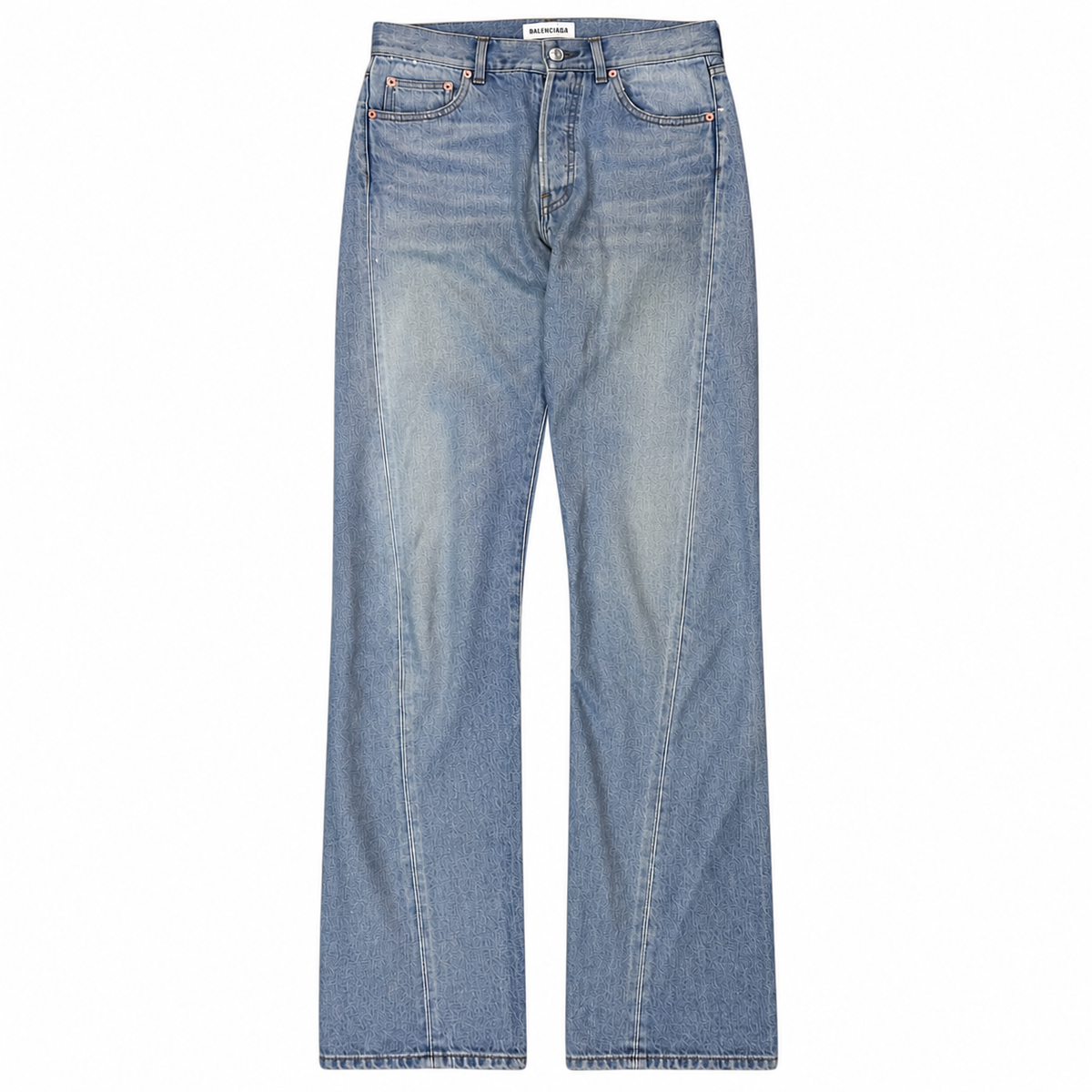 Balenciaga Flared Twisted Seam Jeans - SS18