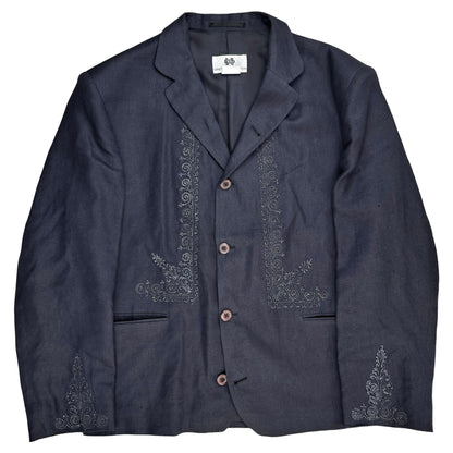 Dries Van Noten Embroidered Linen Blazer