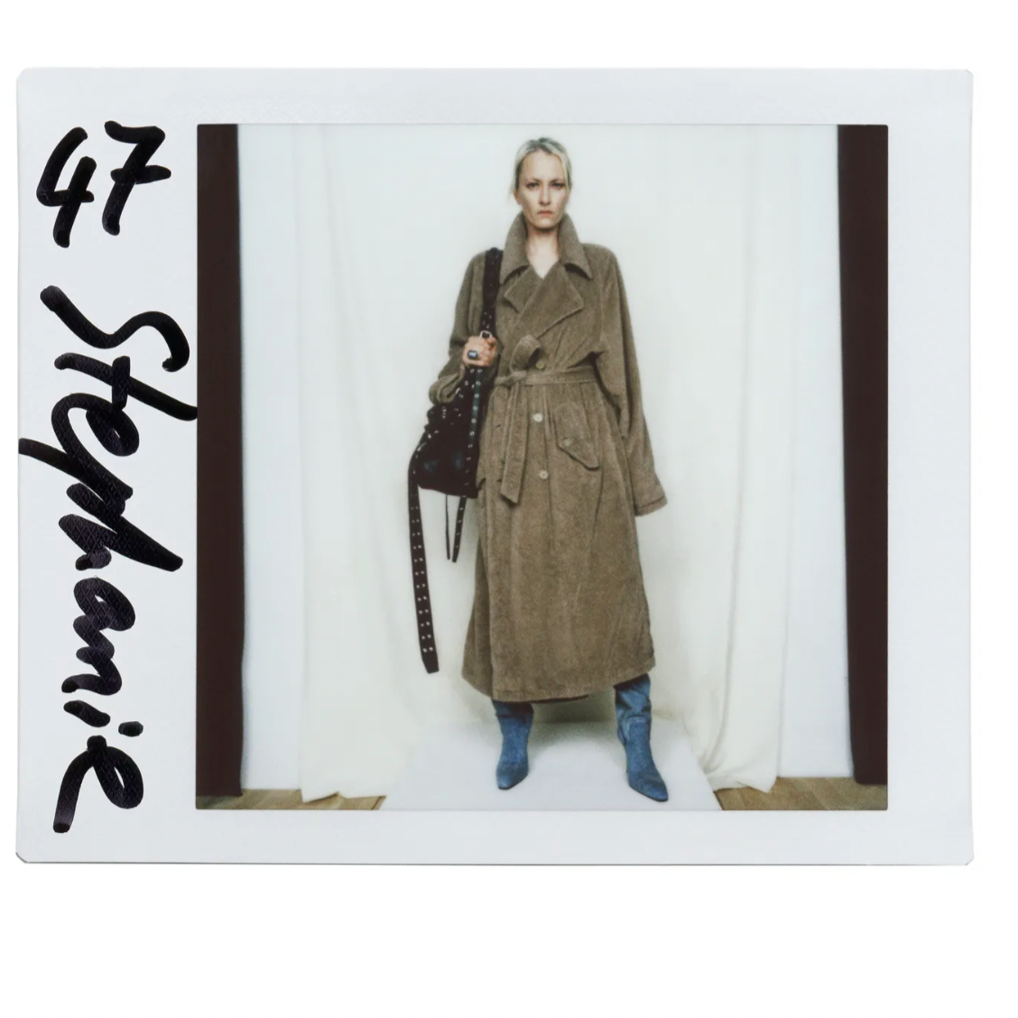 Balenciaga Towel Trench Coat AW22 Vertical Rags