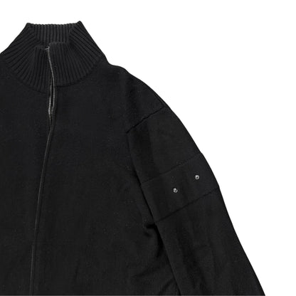 Dirk Bikkembergs Shoulder Stud Zip Sweater - AW09