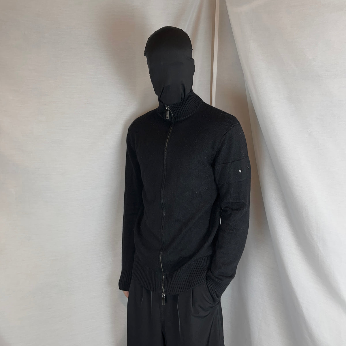 Dirk Bikkembergs Shoulder Stud Zip Sweater - AW09