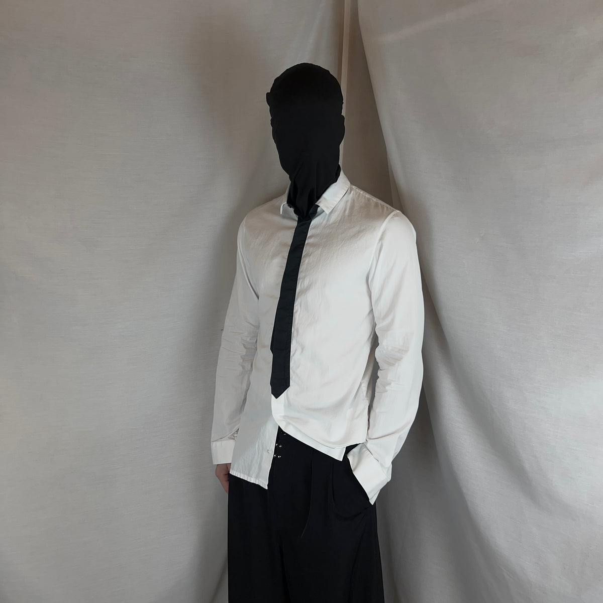 Kris Van Assche Trompe l'Oeil Tie Shirt - SS09