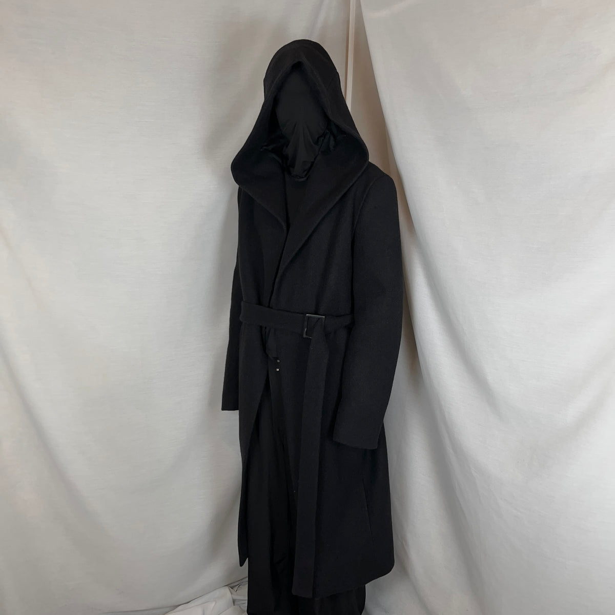 Rick Owens Belted Lido Tatlin Wool Coat - SS24
