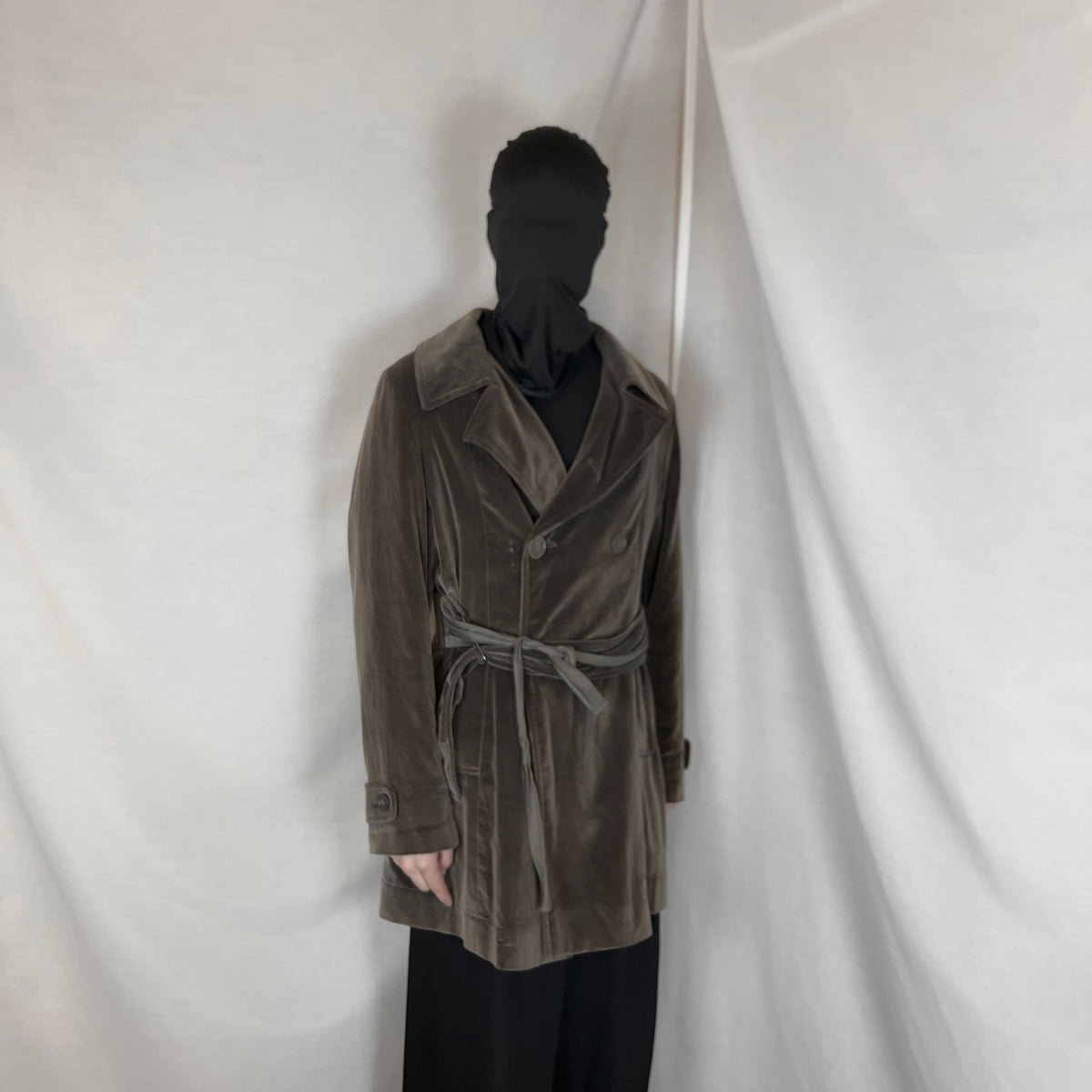 Jil Sander Dual Belted Velour Blazer - SS02