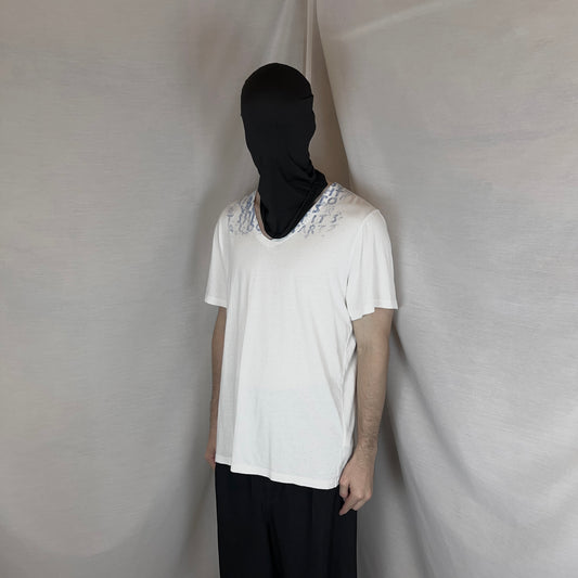 Maison Martin Margiela Aids Awareness V-Neck T-Shirt - SS14