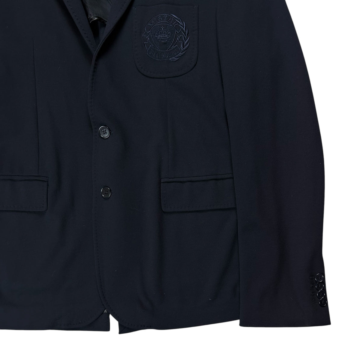Dirk Bikkembergs Mister Crest Embroidery Blazer