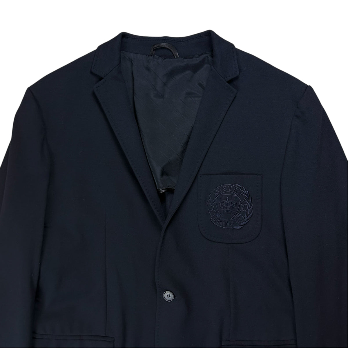 Dirk Bikkembergs Mister Crest Embroidery Blazer