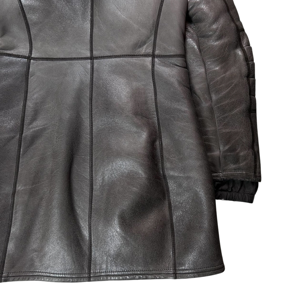 Prada Alpaca Fur Hood Shearling Coat - AW08