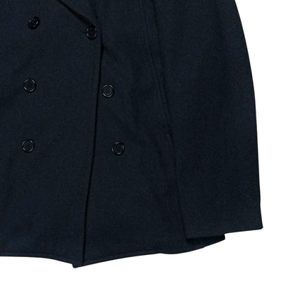 Dirk Bikkembergs Scarfed Caban Wool Jacket