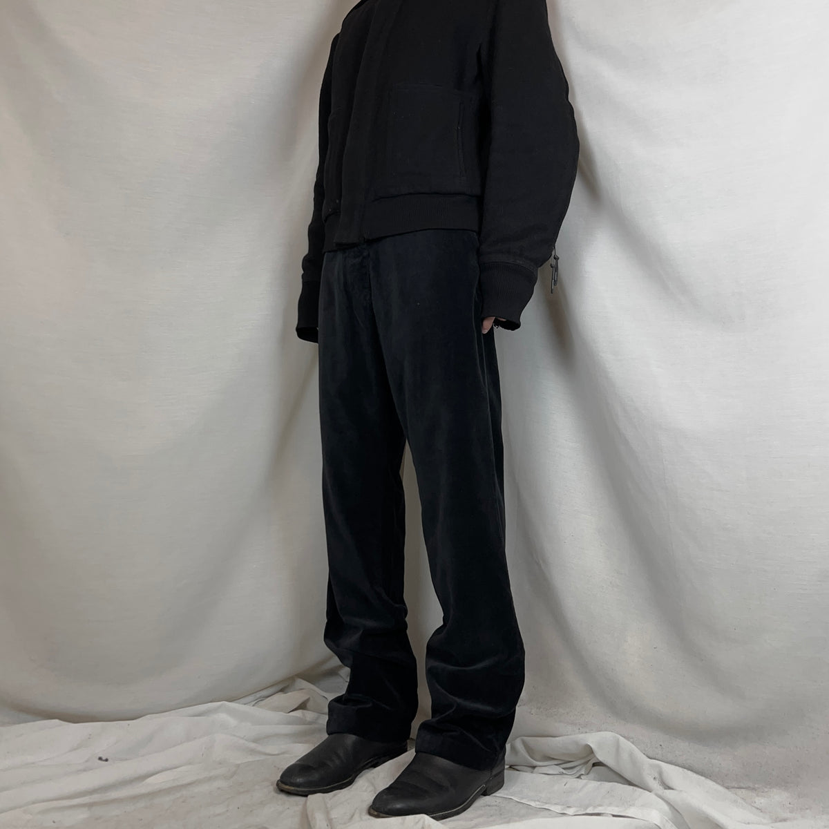 Maison Martin Margiela Wide Velour Pants - AW07