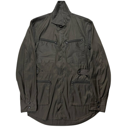 Jil Sander Strapped Multi Zip Cargo Shirt - 00s